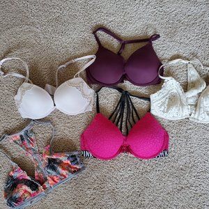 Bundle of 5 Bras 32C Victoria's Secret La Senza